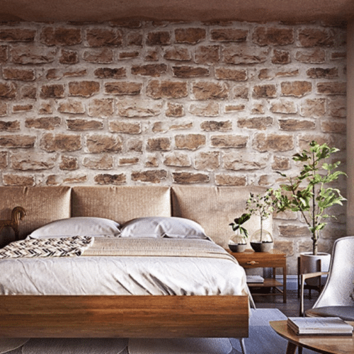 Papier peint industriel chambre