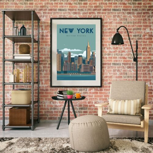 Tableau style industriel chic