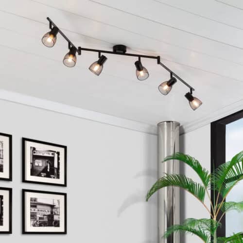 Grand plafonnier industriel