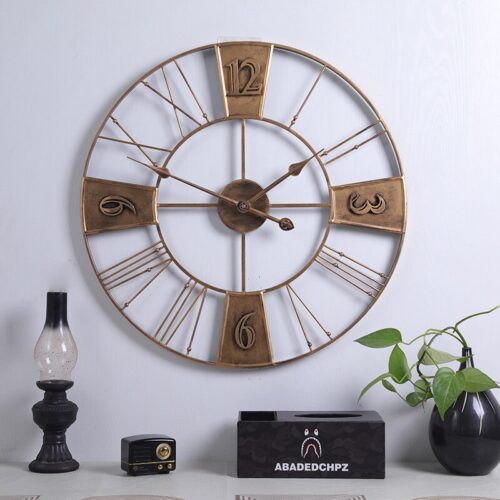 Horloge vintage industriel