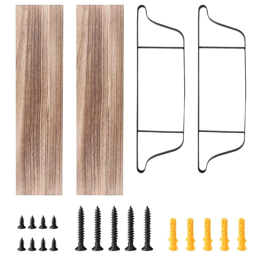 Étagère murale bois métal industriel – Image 4