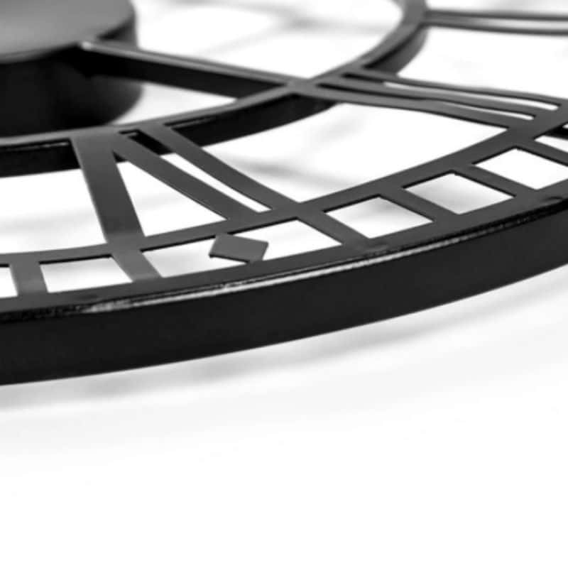 Horloge industrielle bois et métal – Image 4