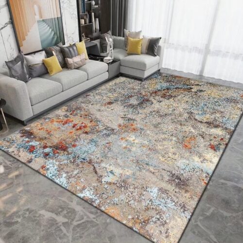 Grand Tapis Style Industriel