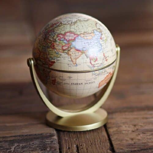 Petit Globe Terrestre Vintage