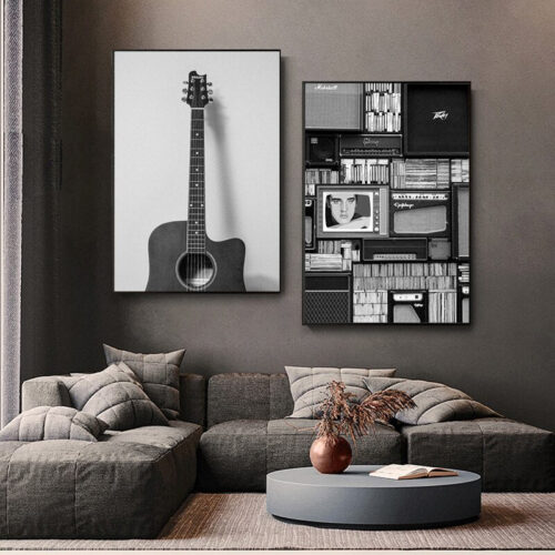 tableau industriel salon