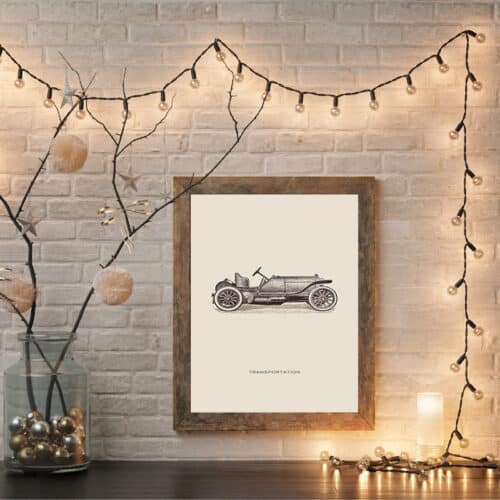 Tableau Deco Style Industriel