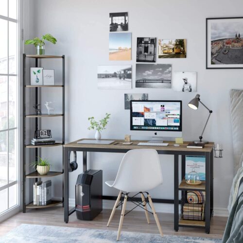 Etagère industrielle angle