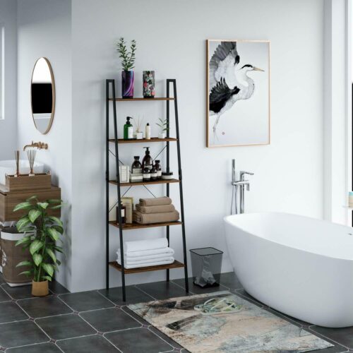 Etagère industrielle salle de bain