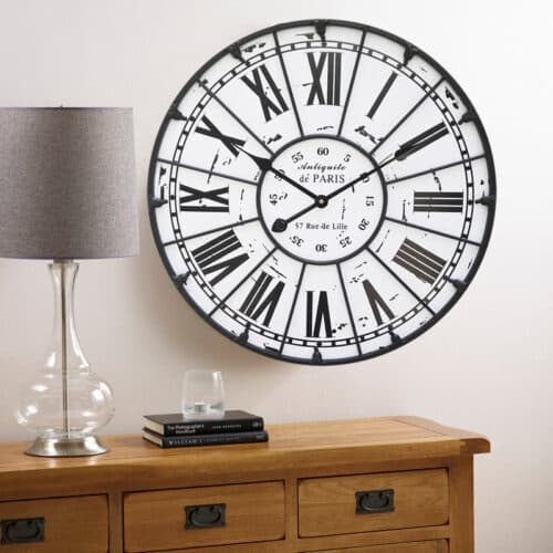 Grosse horloge industrielle