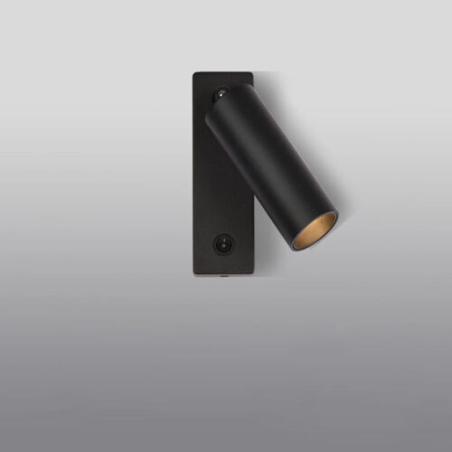 Applique Murale Noire Industrielle