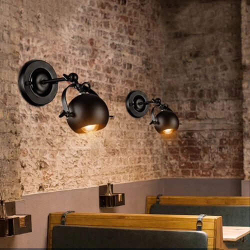 Spot Industriel Noir