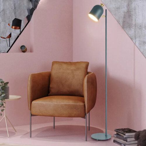 Lampadaire industriel couleur